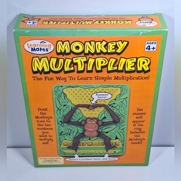Monkey Multiplier game - Picture 1 of 13